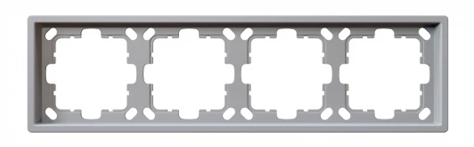 FD1004PWM Рамка на 4 поста (белый матовый) Jasmart FD FD1004PWM