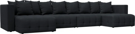 128857 Диван П-образный Лига-052 НПБ Лонг Лига Диванов (Замша) арт.128857