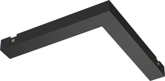 TRA172CPC-1B Угловой коннектор питания, черный Maytoni Accessories for tracks Basity TRA172CPC-1B (48V)