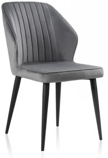 15018 Обеденный стул на металлокаркасе Woodville Kosta light gray 15018