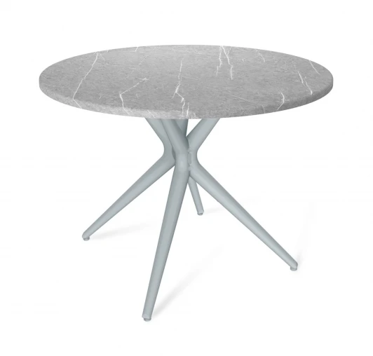 1856318017 Стол Sheffilton SHT-TU30/TT 90 МДФ серый/серый мрамор 1856318017