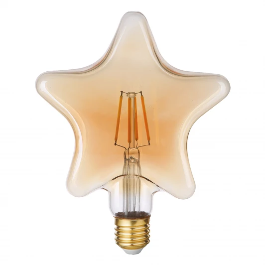 TH-B2188 Лампочка светодиодная филаментная прозрачная звезда E27 4W Thomson Deco Star TH-B2188