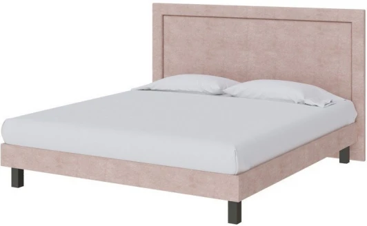 2027337 PROxSON Кровать London Boxspring Lift (Ткань: Велюр Лофти Мокко) 160x200