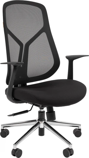 CHAIRMAN CH588 Компьютерное кресло CHAIRMAN CH588 (Металл,Пластик,Ткань,Сетка/Черный)
