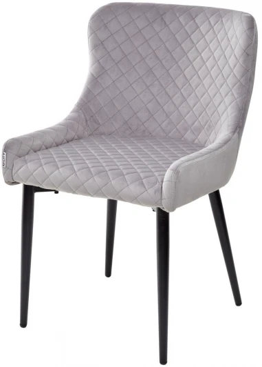 UDC8202G10833 Обеденный стул M-City SORREL серый, велюр G108-33