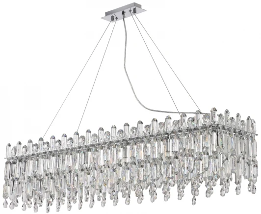2158/09/12PL Подвесная большая люстра Legacy 2158/09/12PL (220V, хрусталь, на тросе)