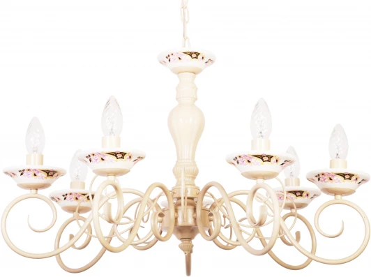 STY40077/7 Подвесная люстра Abrasax STY40077/7 (220V, на цепи, подсвечник, свеча)