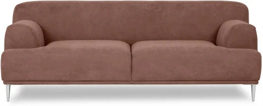 604107 Диван Portofino 2-х местный ОГОГО (арт.604107), (Рогожка/Коричневый)