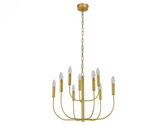 34909/C brass Подвесная люстра Newport Brianna 34909/C brass