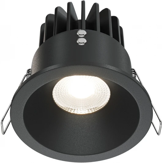 DL034-L12W4K-B Встраиваемый светильник Zoom 4000K 1x12Вт 60° IP 65 LED Maytoni Technical DL034-L12W4K-B (220V, круглые)
