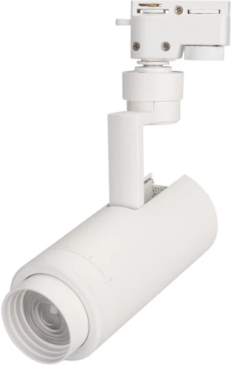 025906(1) Трековый светильник светодиодный LGD-ZEUS-2TR-R67-10W Day4000 (WH, 20-60 deg, 230V) (Arlight, IP20 Металл) 025906(1)