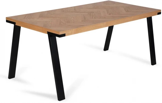 802510 Стол обеденный Picnic ОГОГО 802510 (бежевый, черный)