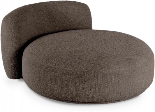 863558 Кушетка Fabro ОГОГО (арт.863558), (Ткань,Букле/Коричневый)