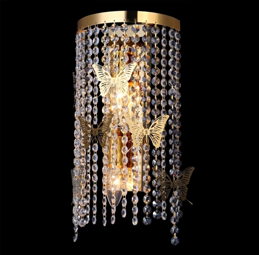 BLOOM AP2 GOLD Бра Crystal Lux Bloom AP2 GOLD