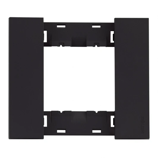 AA4802AG Рамка 1-ая черный матовый Meiton AA4802AG