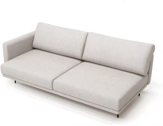 729942 Завершение Ricadi левое 2000 ОГОГО (арт.729942), (Ткань,Рогожка/Бежевый)