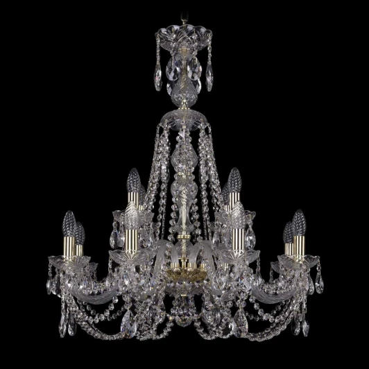 1406/8+4/240/XL-78/G Подвесная люстра Bohemia 1406 1406/8+4/240/XL-78/G