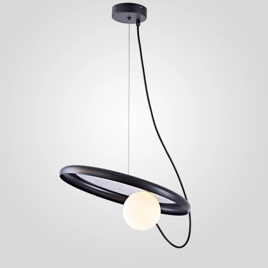Margott01 Подвесной светильник Margott D35 Black By ImperiumLoft Margott01 (220V, на тросе, шар)