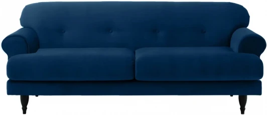 339427 Диван Italia ОГОГО (арт.339427), (Ткань/Синий,Белый)