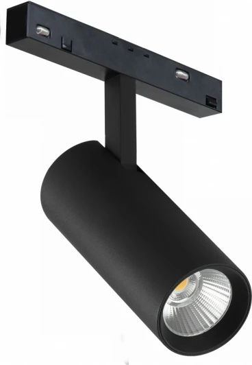 SMART 4822-006-D55-18W-38DG-BK Трековый магнитный светильник 48V iLedex Vision48/22 SMART 4822-006-D55-18W-38DG-BK (регулировка яркости, управление смартфоном, умный дом - Алиса, круглые)