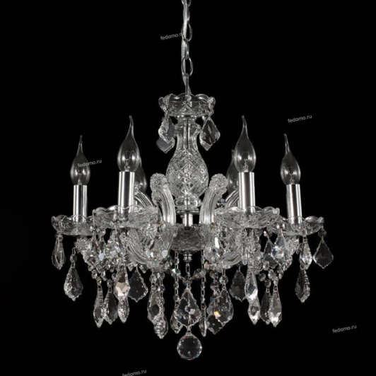 INES SP6 CHROME/TRANSPARENT Crystal Lux Ines SP6 CHROME/TRANSPARENT