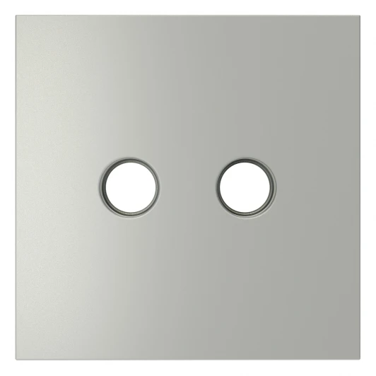 VLS001605 Накладка для розетки телевизионной оконечной TV+SAT Voltum S70 VLS001605 (сталь)