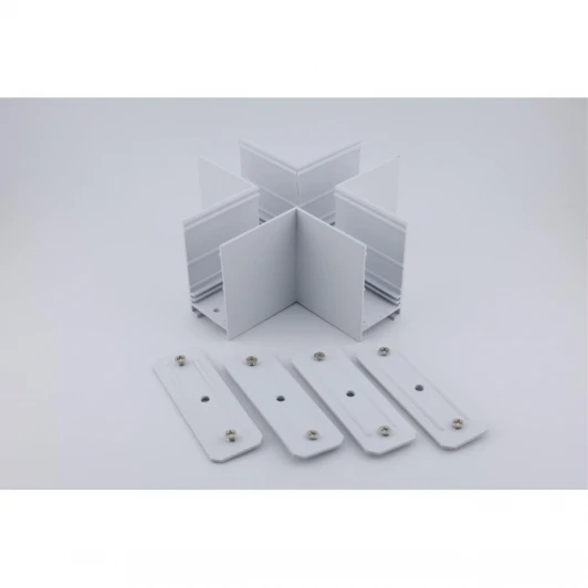 APL.0283.10.04 Трековый соединитель Х-образный Aployt Magnetic track 220 APL.0283.10.04