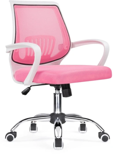 15376 Компьютерное кресло Woodville Ergoplus pink / white 15376