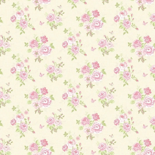 LF 3102 Обои виниловые Grandeco Little Florals LF 3102 10,05 x 0,53 м