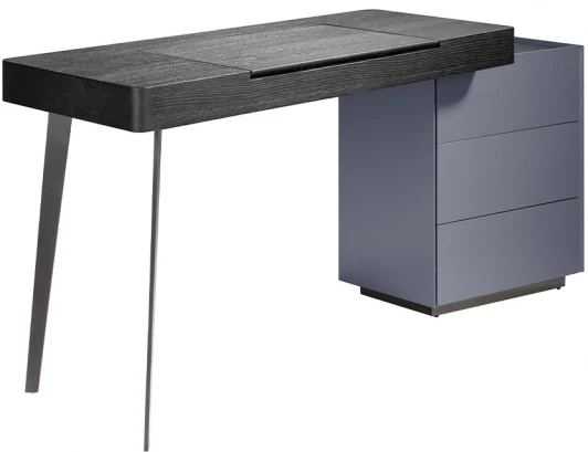 155428 Туалетный стол Angel Cerda BRT3121 (Черный,Синий/ МДФ,Лак,Сталь,Дерево)