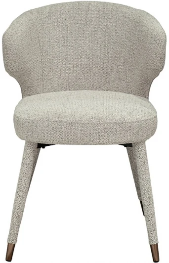 30C-13780 30C-13780 Стул обеденный шенилл белый 55*62*77см Garda Decor