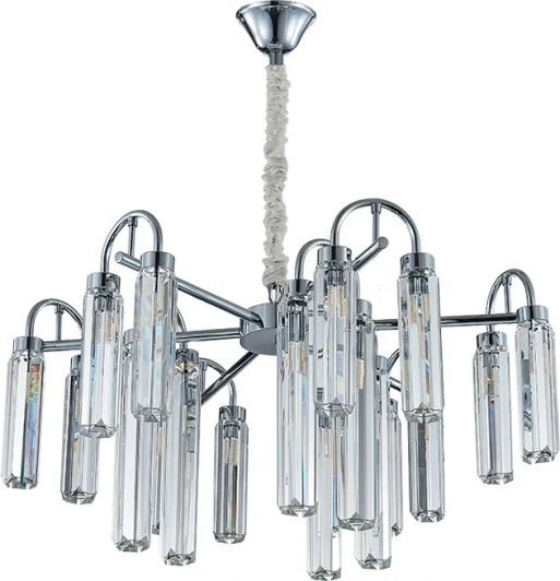 4526+3/C chrome new Подвесная люстра Newport 4520 4526+3/C chrome new (220V, на цепи)