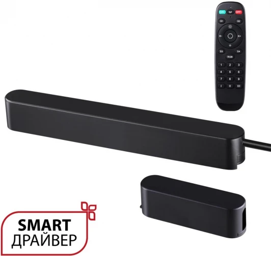 359453 Смарт-драйвер с коробка для коммутации и пультом ДУ Novotech Easy 359453 DRIVE черный 100W 24V (умный дом - Tuya Smart, Smart Life)