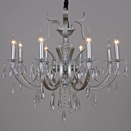 IL3098-8POR-39 WT CR Подвесная люстра ILLUMICO IL3098-8POR-39 WT CR