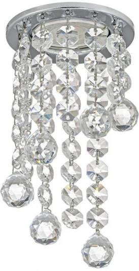 Osimo GU10.5.14.8.715 N Встраиваемый светильник хрустальный Dio D'Arte Osimo Nickel GU10.5.14.8.715 N