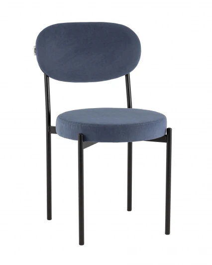 УТ000042645 Стул Бриф Original N велюр пыльно-синий Stool Group УТ000042645
