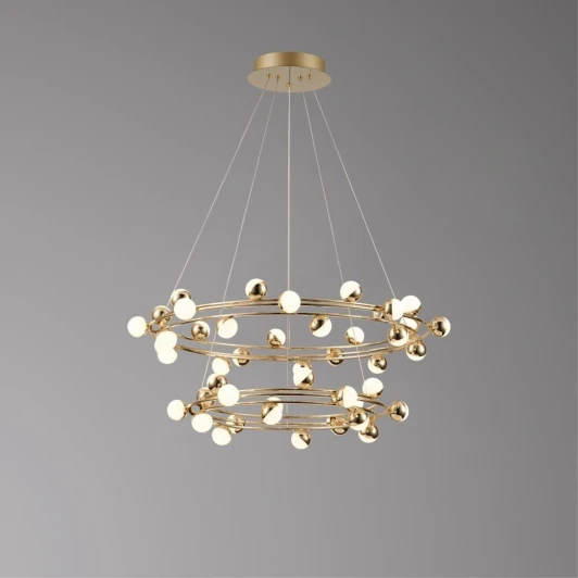 APL.774.03.135 Подвесная люстра ярусная светодиодная Aployt Delfin APL.774.03.135 (220V, на тросе, шарики)