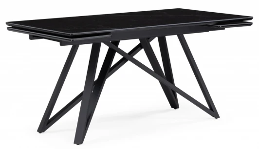 612176 Кухонный стол Notta Вилсон (Металл,Керамика/Черный) арт.612176