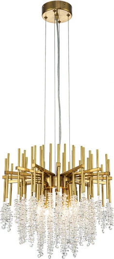 V000602 Подвесная люстра (12052/6P Gold) Indigo Cappella V000602 (220V, хрусталь, на тросе)