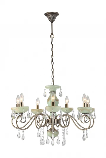 A9592LM-7AB Подвесная люстра Arte Lamp Onyx Green A9592LM-7AB