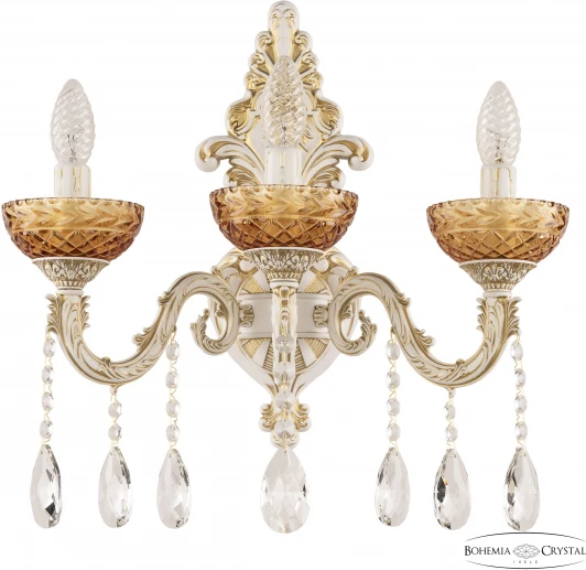 AL7901B15/3/175 A WMG P Amber/M-1F Бра Bohemia AL7901 AL7901B15/3/175 A WMG P Amber/M-1F