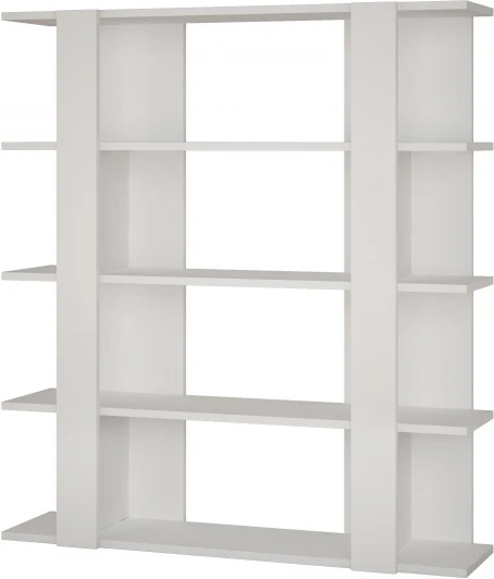 LEV00619 Стеллаж Прямые TITA BOOKCASE (ЛДСП/Белый) LEVE