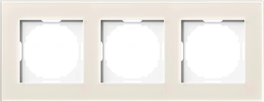 DEN213MG Рамка 3-я, Natural молочное стекло Donel A07 DEN213MG