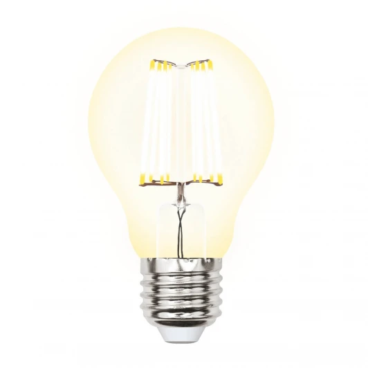 LED-A60-10W/WW/E27/CL PLS02WH Набор из 5штук Лампочка светодиодная E27 10W шар прозрачная Uniel LED-A60-10W/WW/E27/CL PLS02WH Набор из 5штук