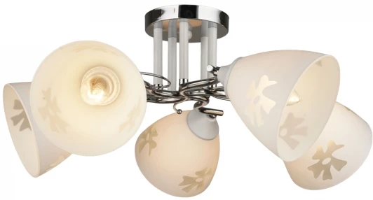 000054513 Потолочная люстра на штанге Мелодия Света SS1N 000054513