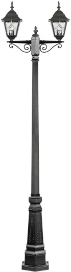 79909MAlgW 029 Bl Наземный фонарь IP44 Oasis Light QUADRO M lead GLASS 79909MAlgW 029 Bl (220V, фонарь)