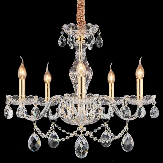 IL2066-5PBC-25 ELITE Подвесная люстра ILLUMICO IL2066-5PBC-25 ELITE