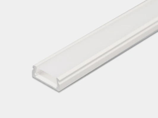 SF-1506-WH Профиль алюминиевый SWG накладной П-образный 2м SWG SF-1506-WH