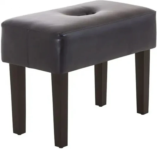 686672 Табурет мягкий Handy ОГОГО (арт.686672), (Ткань,Экокожа/Черный)