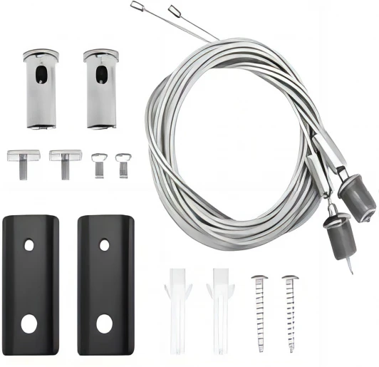 ST068.409.12 Комплект тросовых подвесов ST Luce Skyflat ST068.409.12 Черный